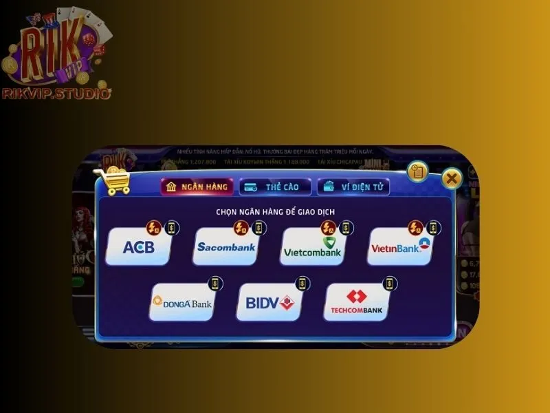 Nạp tiền Rikvip